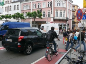 Übergang kleine Plöck in die Sofienstraße